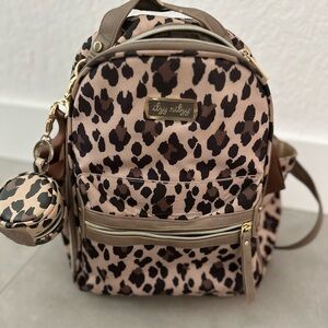 Itzy ritzy mini leopard diaper bag